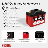 بطارية ليثيوم أيون كهربائية من مصنع كوشر 12.8 فولت 2 أمبير ساعة LiFePO4 معتمدة بشهادة ISO9001، 2500 دورة بديلة عن البطاريات الحمضية للمستهلكين