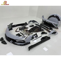 Body Kit Gaya MSY untuk Ferrari SF90 Spider 2019-2022 Kap Mesin Bumper Diffuser Side Skirt Cover Spion Fender Spoiler Bonnet Knalpot