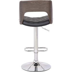 Bentwood Contemporary Modern Stylish Paper Rope <b>Back</b> Adjustable Swivel Commercial <b>Bar</b> <b>Stool</b> Diamond Quilted Finish Hotel Dining - Product Image 3