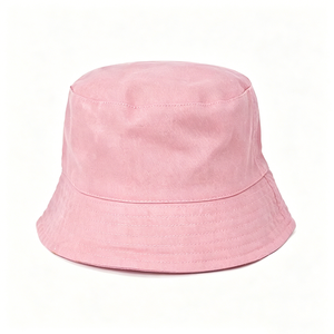 Cute Solid Color Kids Bucket Hat Breathable Lightweight Daily Wear Children <strong>Sun</strong> Hat - Product Image 5