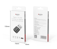YESIDO GS09 Mini Adaptador OTG de Aleación de Aluminio USB Tipo C, Lector de Tarjetas U-disk, Convertidor de Ratón