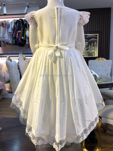 Tail Cotton Printed Frock With Hairband Best Pakistani Design With Nice Quality Baby Girl Party Dresses - Product Image 2