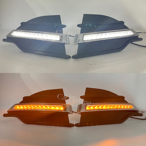 Đèn LED Chạy Ban Ngày Đèn LED Ban Ngày Cho <span class=keywords><strong>Ford</strong></span> Kuga <span class=keywords><strong>Escape</strong></span> 2013 2014 2015 2016 Đèn Sương Mù Với Đèn Báo Rẽ Màu Vàng - Product Image 6