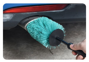 Sikat Detailing Roda & Velg Bulu Halus 18 Inci, Warna Sesuai Pesanan, Mudah Merangkak untuk Membersihkan Ban Secara Mendalam dan Detailing Mobil - Product Image 6