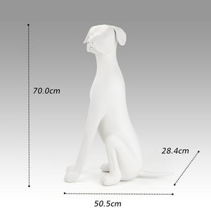 Sunraymascota Mannequin de <span class=keywords><strong>chien</strong></span> dalmatien <span class=keywords><strong>assis</strong></span> <span class=keywords><strong>pour</strong></span> vitrine, exportateur de mannequins de <span class=keywords><strong>chien</strong></span> en fibre de verre - Product Image 4