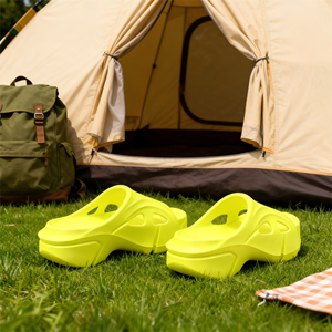 Sandales et claquettes compensées en EVA pour femmes, <span class=keywords><strong>à</strong></span> semelle épaisse et souple, pour l'intérieur et l'extérieur, idéales pour la plage et le jardin - Product Image 3