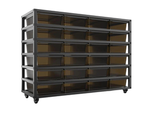 Enceinte modulaire empilable en plastique pour reptiles Système de <span class=keywords><strong>cage</strong></span> à serpent Plateau en plastique à motif solide Type de palette pour grands reptiles - Product Image 4