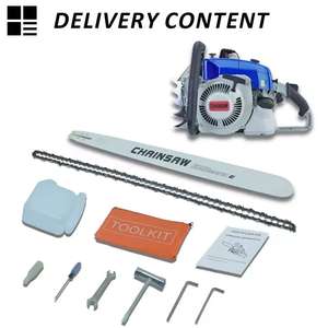 Sierra de <span class=keywords><strong>cadena</strong></span> de gasolina industrial DIY de nivel 070, se puede personalizar, soporte OEM, herramientas de jardín, venta al por mayor, precio de fábrica, corte de madera - Product Image 4