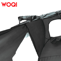 Tente de confidentialité portable WOQI pour le camping en plein air, salle de bain, vestiaire, toilettes, comprend un tapis de camping