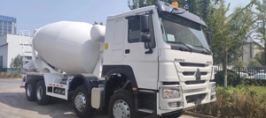 รถผสมปูนซีเมนต์มือสองคุณภาพสูง Sinotruk HOWO 8x4 ACC ขับเคลื่อนซ้าย 3 เพลา ราคาถูก ดีเซล ยูโร 2 ขายดี ระบบกันสะเทือนแบบลม เกียร์ธรรมดา - Product Image 2