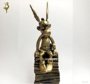 Collezione regalo di affari metallo Cast arti realistico piccolo ottone <span class=keywords><strong>Batman</strong></span> statue bronzo <span class=keywords><strong>Batman</strong></span> statuette con Base in marmo - Product Image 5