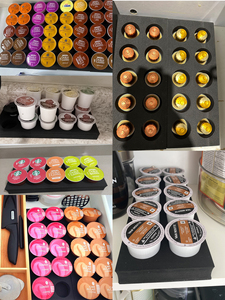 Nouveaux produits Espresso Support Filtre a Cafe Porta Pods EVA Stockage Café Capsules Titulaire Rack pour <span class=keywords><strong>NESPRESSO</strong></span> - Product Image 6