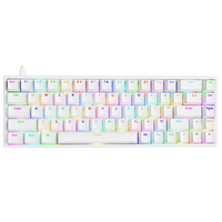 Clavier de jeu professionnel AK68, 68 touches, clavier filaire à commutation à chaud, interface USB Type-C, nouveau clavier rétroéclairé RVB, ambidextre, pour tablette
