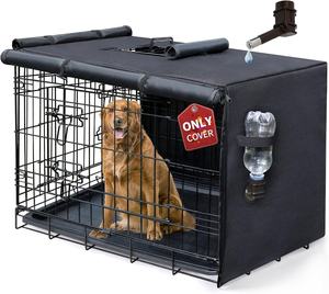 Köpek sandık kapak su geçirmez evcil hayvan kulubesi köpek kafesi kapak açık kapalı evcil hayvan kafesi hayvan kafesleri - Product Image 1