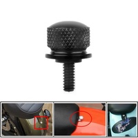 Couvercle décoratif vis de moto noir pour Harley Retro Refit vis en aluminium siège arrière moto accessoires vis de coussin