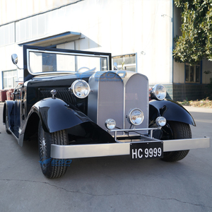 Voiture électrique vintage de luxe, toit personnalisable, couleur personnalisée, cabriolet, bus de tourisme de haute qualité, 2 places, acier Q235B - Product Image 3