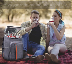 Sac à dos isotherme imperméable et anti-fuite avec logo personnalisé, grande capacité, pour pique-nique, voyage, extérieur - Product Image 5