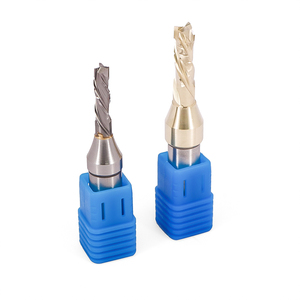 FST Muestra gratis CNC Broca de compresión de carburo sólido <span class=keywords><strong>2</strong></span> Flauta TCT Broca de enrutador recto Ranurado Fresa <span class=keywords><strong>en</strong></span> espiral - Product Image 2