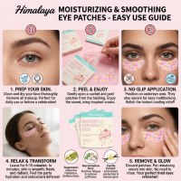 Patchs Contour des Yeux Personnalisables au Logo – Apaisants, Anti-Poches, Hydratants, Anti-Rides, Anti-Cernes – Masque Hydratant Effet Gâteau Vanille
