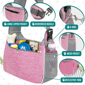 Free sample Pet <b>Dog</b> <b>Backpack</b> Sling <b>Carrier</b> Breathable Mesh Travel Safe Sling Bag <b>Carrier</b> for <b>Dogs</b> Cats - Product Image 2
