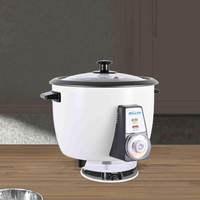 Offre Spéciale bas prix bonne qualité professionnel en plastique revêtement antiadhésif écologique Portable électrique tambour cuiseur à riz maison
