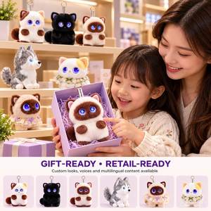 Juguete Educativo Inteligente de Peluche Personalizado OEM con Clonación de Voz y Roles Personalizados para Importadores Globales - Product Image 5