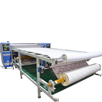 Usine directement deux PLC écran tactile entièrement automatique rotatif transfert de chaleur calendrier Sublimation transfert Machine d'impression