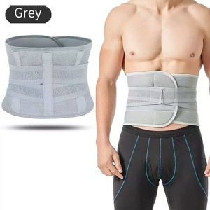 Corset XXL <span class=keywords><strong>Ceinture</strong></span> de soutien de la taille Réglable Nylon Anti-Dérapant <span class=keywords><strong>Lombaire</strong></span> Inférieur Respirant Protection Application Médicale Support - Product Image 2