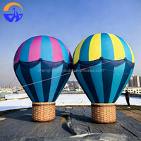 Maßgefertigtes Werbe-Aufblasballon-Modell mit Gebläse Digitaldruck Einfacher Aufbau für Außenbereich Rasen & Veranstaltungen Party