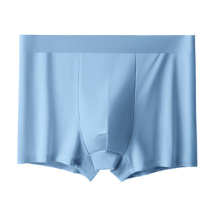 LR04 fábrica china pequeño MOQ hielo seda hielo sensación simple ropa interior de hombre cómodo transpirable verano calzoncillos Calzoncillos calzoncillos - Product Image 2
