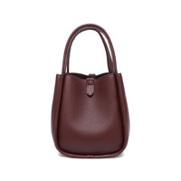 Sac fourre-tout minimaliste de luxe tendance avec fond renforcé, sac à main double de haute qualité
