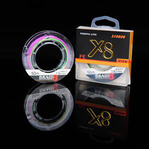 Ligne de pêche tressée Strong X8 Braid 50m 1.2mm PE haute résistance pour la pêche en eau profonde - Product Image 5