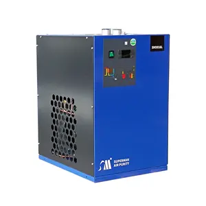 Compressor de ar de parafuso rotativo R410A 1.6m3/min com secador de ar refrigerado