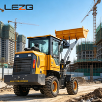 Mini-chargeuse sur pneus ZL936 équipée d'une fourche à palettes, homologuée CE pour les balles de foin et les travaux de construction