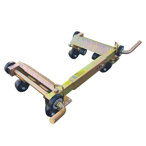 Четырехколесная сверхпрочная стальная тележка для автомобиля для гаража и склада - Product Image 1