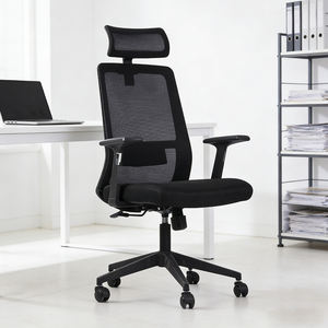 Chaises de bureau pivotantes ergonomiques modernes en tissu et maille réglables pour dirigeants, vente en gros à prix compétitif, mobilier de bureau du fabricant - Product Image 1