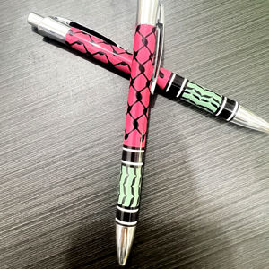 Keluaran baru pena semangka Palestina Keffiyeh, pena tinta Solidaritas Palestina - Product Image 1