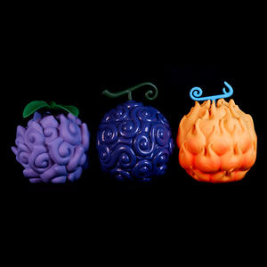 3 diseños de gran tamaño Devil Fruit Luffy figura de acción personalizada juguete Cosplay Anime Ace <span class=keywords><strong>Mera</strong></span> no Mi figura de impresión 3D coche decoración del hogar - Product Image 1