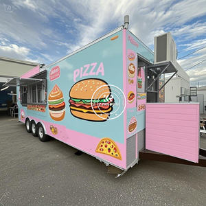 2025 Van <b>Kitchen</b> <b>Cart</b> Mobile Bar Trailer OEM Food Truck - Product Image 3