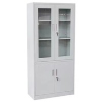 Armoire Métallique de Rangement pour Bureau, Vestiaire et Organisateur de Vêtements, Durable et Sécurisée avec Serrure à Clé - Meilleure Vente