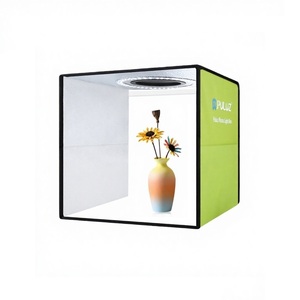 Caja de Luz PULUZ5041 para Fotografía, Caja de <span class=keywords><strong>Estudio</strong></span> Fotográfico con Anillo LED, Carpa de Fotografía de Escritorio, 6 o 12 Colores de Fondo - Product Image 5