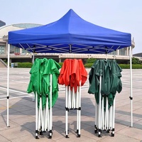 Carpa Plegable Personalizada al Por Mayor 10x10 pies con Logo para Playa Publicidad Comercial 10x10 en Blanco y Negro