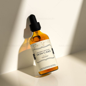 Custom Waterproof <strong>Vinyl</strong> <strong>Stickers</strong> logo Printing <strong>Adhesive</strong> Cosmetic Packaging Bottle Label - Product Image 4