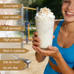 Batido de Leche para Quemar Grasa al por Mayor OEM/ODM, Polvo Detox, Batido Slim Plus, Batido <span class=keywords><strong>Diet</strong></span>ético Quemagrasas, Polvo de Batido de Leche de Coco Slim - Product Image 4