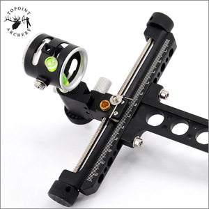 Topoint bắn cung mục tiêu Bow điểm tham quan tp8510 1 pin 0.059 "hợp chất Bow Sight với <span class=keywords><strong>micro</strong></span> điều chỉnh dài cực cho chụp OEM/ODM - Product Image 3