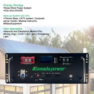 Lifepo4-batería Solar de iones de litio para el hogar, paquete de batería de litio para almacenamiento de energía, 12V, 24V, 48V, 100ah, 5kwh - Product Image 5