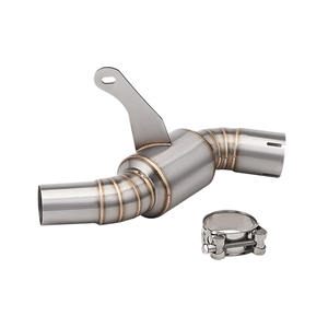 Système d'échappement de moto CHMotor, silencieux, tuyau intermédiaire de 51 mm, glisse sur pour CFMOTO CLX-700 CLX700 Sport - Product Image 1