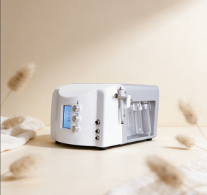 เครื่องผลัดเซลล์ผิวแบบ 2 in 1 คริสตัล อุปกรณ์ไฮโดรเดอร์มาเบรชั่น ออกซิเจนเจ็ทพีล สำหรับการฟื้นฟูผิวและใช้ในสปา - Product Image 1