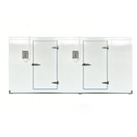 Remorque congélateur mobile, remorque réfrigérée, chambre froide, chambre froide modulaire, unité de stockage frigorifique portable extérieure