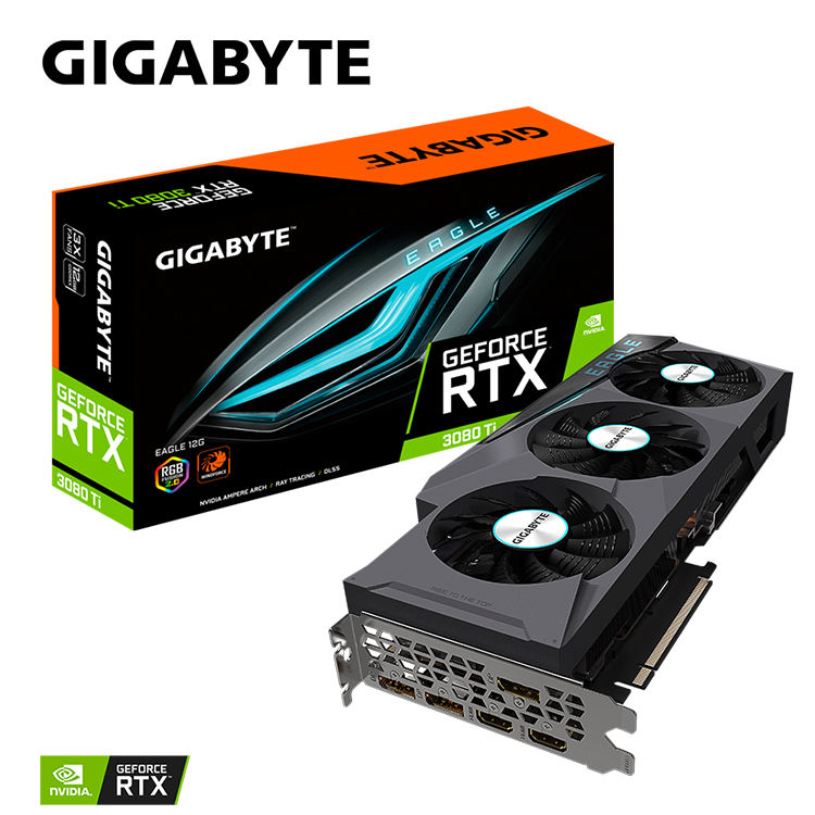 GIGABYTE GeForce RTX 3080 Ti EAGLE 12GB Gaming Graphics Card